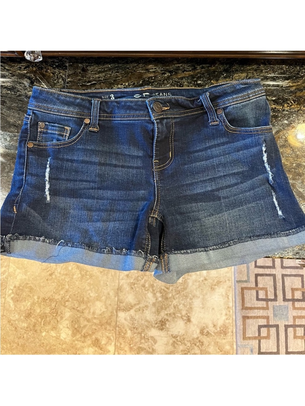Celebrity Pink Jean Shorts Size 3